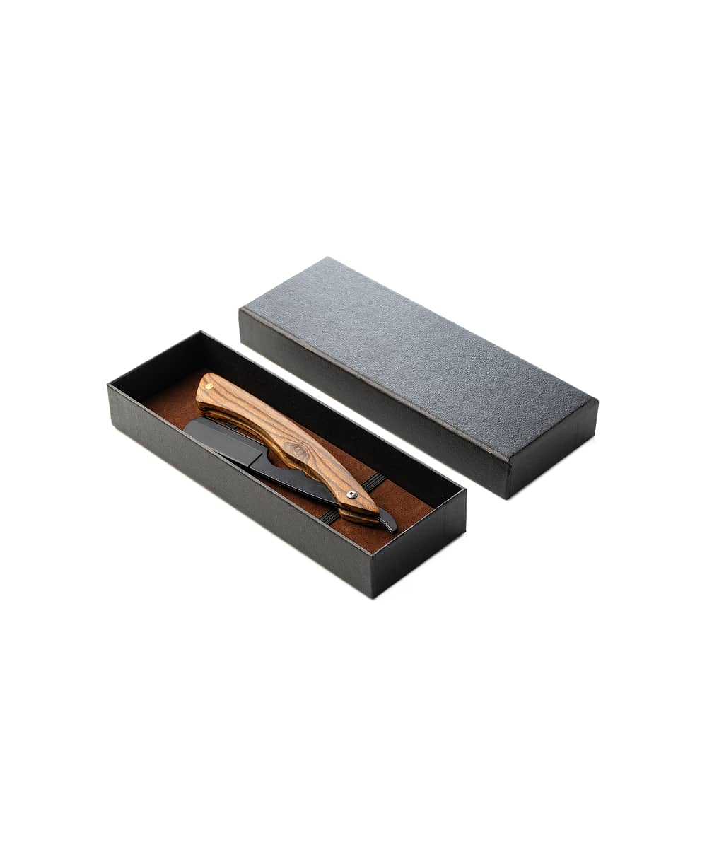 Classic straight razor and brush set - Image 2